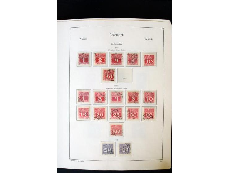 1850/1988, postfrische, ungebrauchte und gestempelte Sammlung mit u.a. Mi.-Nr. 161 - 77, 518 - 20, 551 - 54, 555 - 56A, Bl. 1