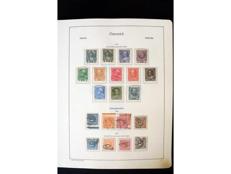 1850/1988, postfrische, ungebrauchte und gestempelte Sammlung mit u.a. Mi.-Nr. 161 - 77, 518 - 20, 551 - 54, 555 - 56A, Bl. 1