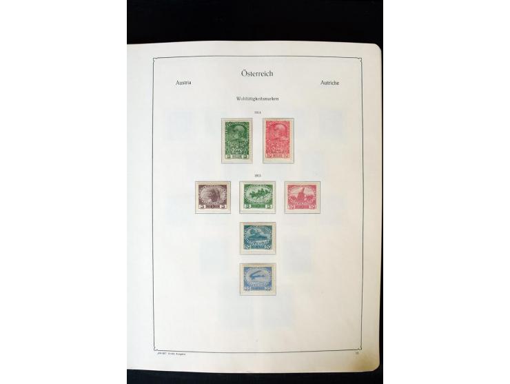 1850/1988, postfrische, ungebrauchte und gestempelte Sammlung mit u.a. Mi.-Nr. 161 - 77, 518 - 20, 551 - 54, 555 - 56A, Bl. 1
