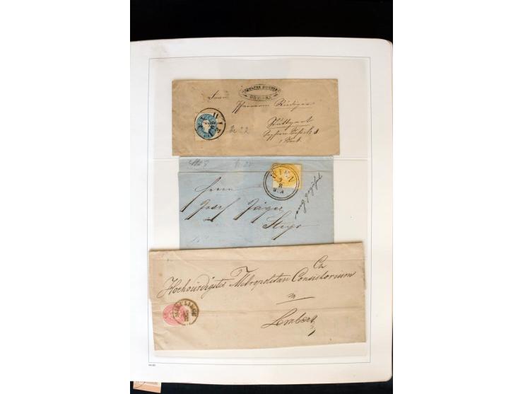1850/1988, postfrische, ungebrauchte und gestempelte Sammlung mit u.a. Mi.-Nr. 161 - 77, 518 - 20, 551 - 54, 555 - 56A, Bl. 1