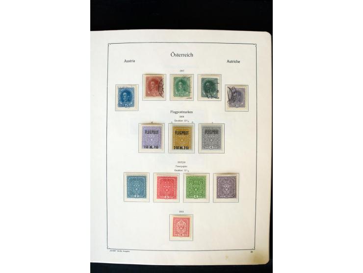 1850/1988, postfrische, ungebrauchte und gestempelte Sammlung mit u.a. Mi.-Nr. 161 - 77, 518 - 20, 551 - 54, 555 - 56A, Bl. 1