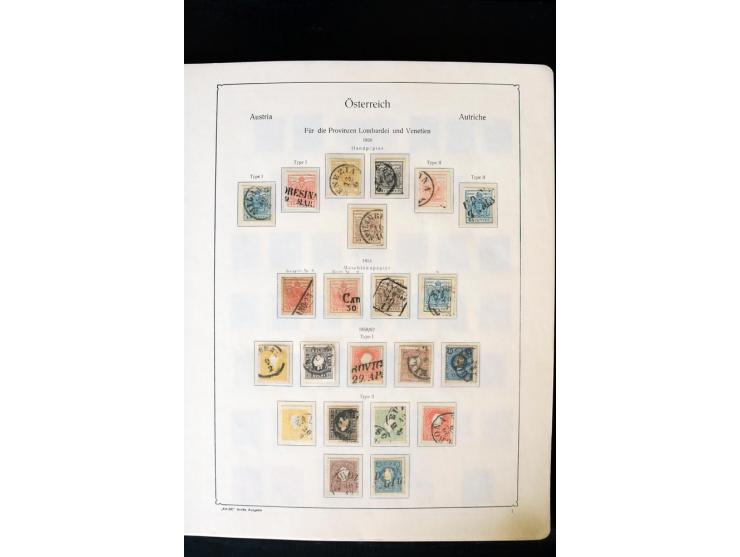 1850/1988, postfrische, ungebrauchte und gestempelte Sammlung mit u.a. Mi.-Nr. 161 - 77, 518 - 20, 551 - 54, 555 - 56A, Bl. 1