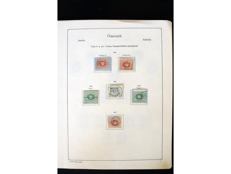 1850/1988, postfrische, ungebrauchte und gestempelte Sammlung mit u.a. Mi.-Nr. 161 - 77, 518 - 20, 551 - 54, 555 - 56A, Bl. 1