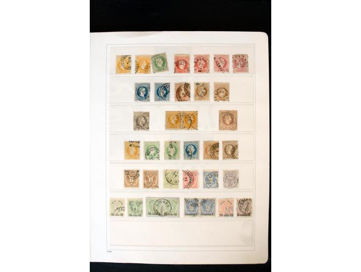 1850/1988, postfrische, ungebrauchte und gestempelte Sammlung mit u.a. Mi.-Nr. 161 - 77, 518 - 20, 551 - 54, 555 - 56A, Bl. 1