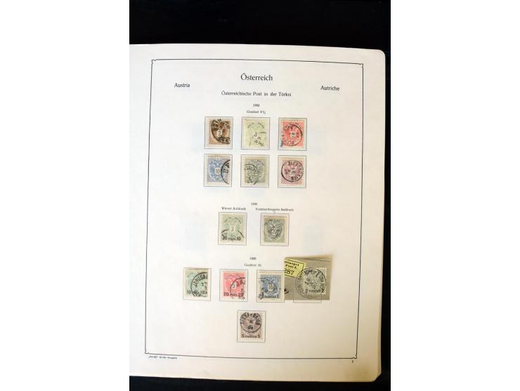 1850/1988, postfrische, ungebrauchte und gestempelte Sammlung mit u.a. Mi.-Nr. 161 - 77, 518 - 20, 551 - 54, 555 - 56A, Bl. 1