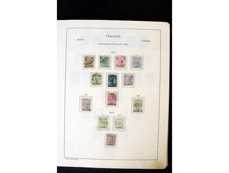 1850/1988, postfrische, ungebrauchte und gestempelte Sammlung mit u.a. Mi.-Nr. 161 - 77, 518 - 20, 551 - 54, 555 - 56A, Bl. 1