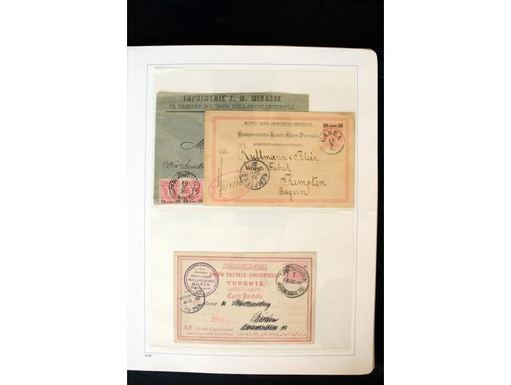 1850/1988, postfrische, ungebrauchte und gestempelte Sammlung mit u.a. Mi.-Nr. 161 - 77, 518 - 20, 551 - 54, 555 - 56A, Bl. 1
