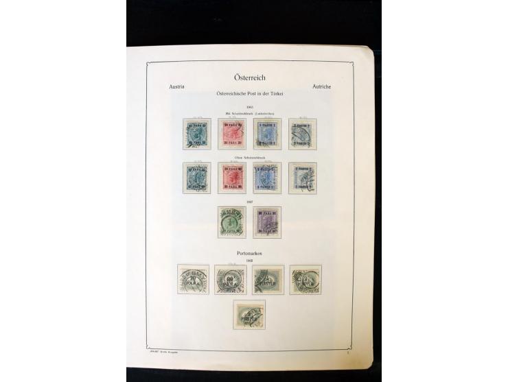 1850/1988, postfrische, ungebrauchte und gestempelte Sammlung mit u.a. Mi.-Nr. 161 - 77, 518 - 20, 551 - 54, 555 - 56A, Bl. 1
