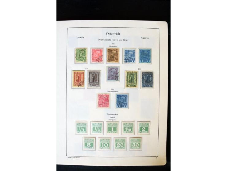 1850/1988, postfrische, ungebrauchte und gestempelte Sammlung mit u.a. Mi.-Nr. 161 - 77, 518 - 20, 551 - 54, 555 - 56A, Bl. 1