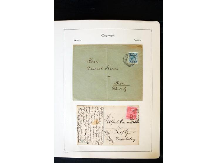 1850/1988, postfrische, ungebrauchte und gestempelte Sammlung mit u.a. Mi.-Nr. 161 - 77, 518 - 20, 551 - 54, 555 - 56A, Bl. 1