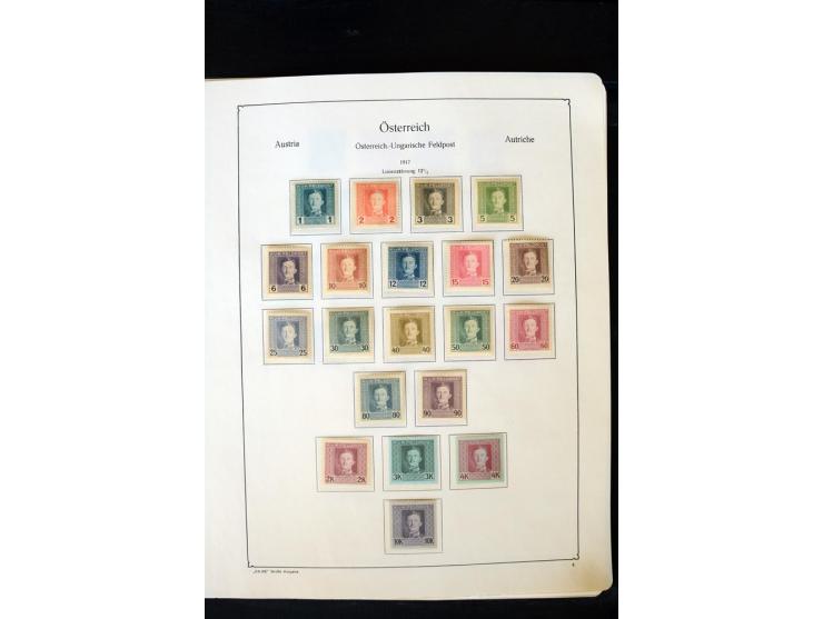 1850/1988, postfrische, ungebrauchte und gestempelte Sammlung mit u.a. Mi.-Nr. 161 - 77, 518 - 20, 551 - 54, 555 - 56A, Bl. 1