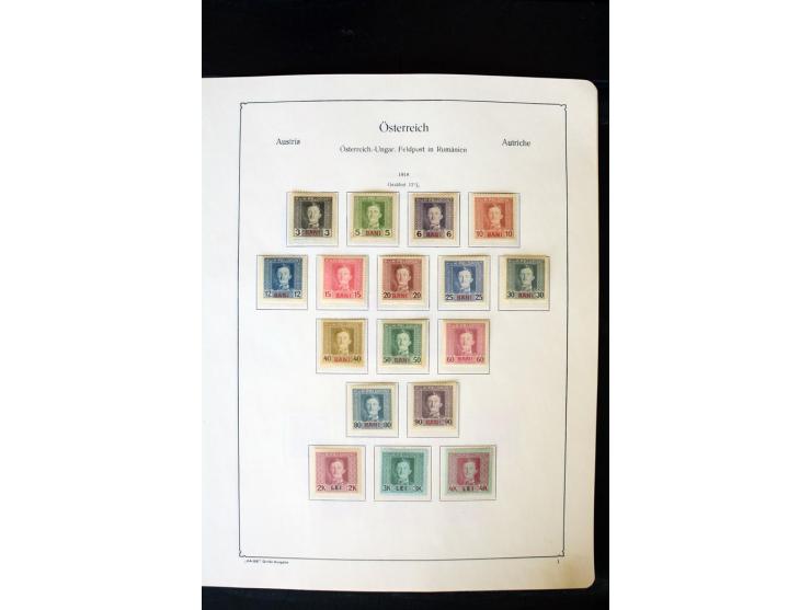1850/1988, postfrische, ungebrauchte und gestempelte Sammlung mit u.a. Mi.-Nr. 161 - 77, 518 - 20, 551 - 54, 555 - 56A, Bl. 1
