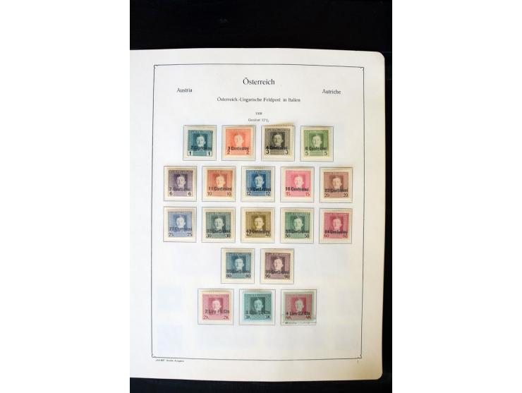 1850/1988, postfrische, ungebrauchte und gestempelte Sammlung mit u.a. Mi.-Nr. 161 - 77, 518 - 20, 551 - 54, 555 - 56A, Bl. 1