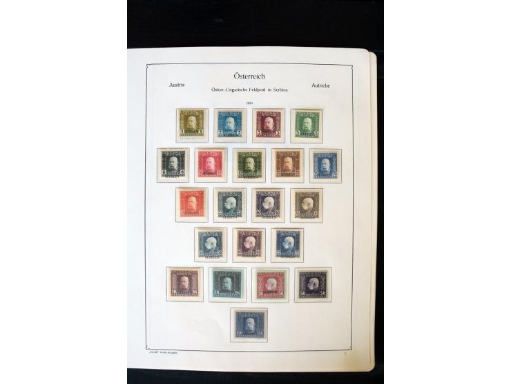 1850/1988, postfrische, ungebrauchte und gestempelte Sammlung mit u.a. Mi.-Nr. 161 - 77, 518 - 20, 551 - 54, 555 - 56A, Bl. 1