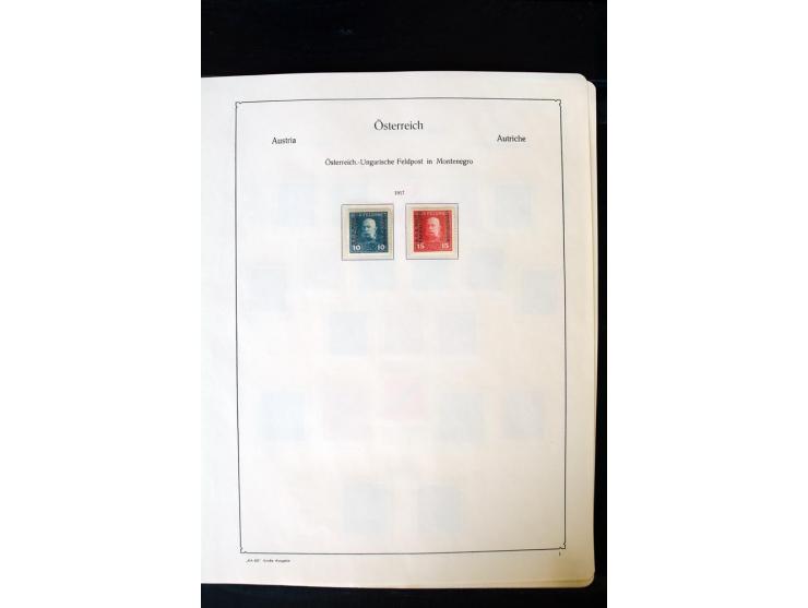 1850/1988, postfrische, ungebrauchte und gestempelte Sammlung mit u.a. Mi.-Nr. 161 - 77, 518 - 20, 551 - 54, 555 - 56A, Bl. 1