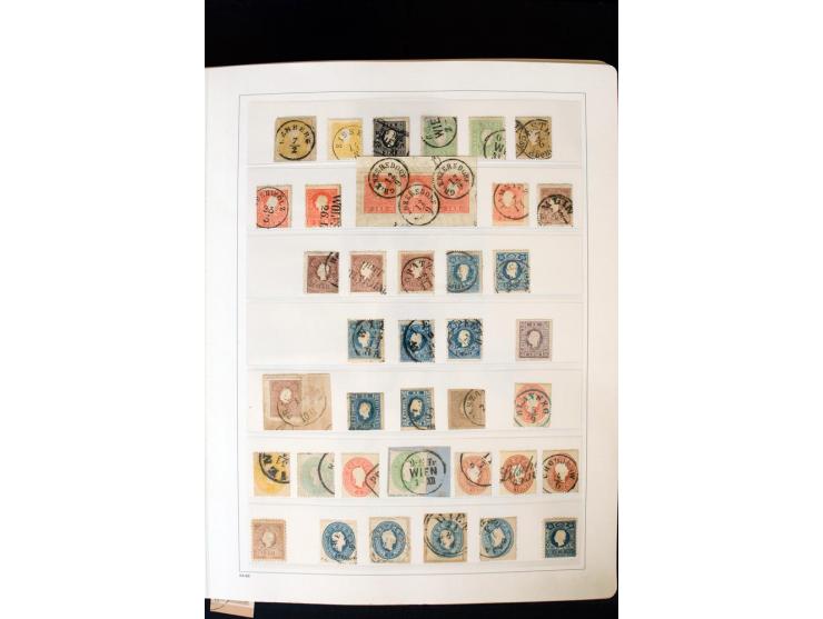 1850/1988, postfrische, ungebrauchte und gestempelte Sammlung mit u.a. Mi.-Nr. 161 - 77, 518 - 20, 551 - 54, 555 - 56A, Bl. 1