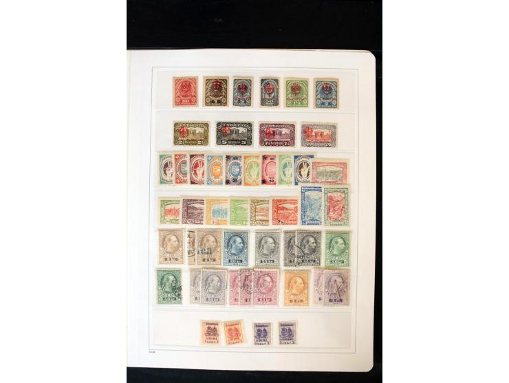 1850/1988, postfrische, ungebrauchte und gestempelte Sammlung mit u.a. Mi.-Nr. 161 - 77, 518 - 20, 551 - 54, 555 - 56A, Bl. 1