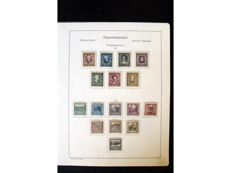 1850/1988, postfrische, ungebrauchte und gestempelte Sammlung mit u.a. Mi.-Nr. 161 - 77, 518 - 20, 551 - 54, 555 - 56A, Bl. 1
