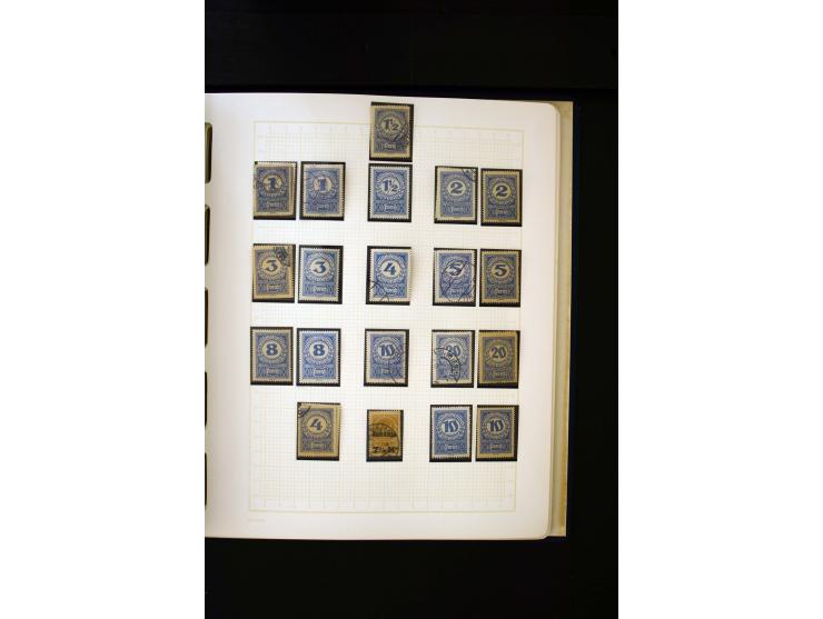 1850/1950, postfrische, ungebrauchte und gestempelte Sammlung, teils in beiden Erhaltungen gesammelt, mit u.a. Mi.-Nr. 161-77