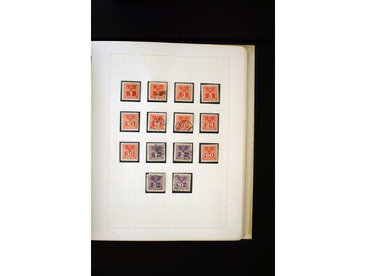 1850/1950, postfrische, ungebrauchte und gestempelte Sammlung, teils in beiden Erhaltungen gesammelt, mit u.a. Mi.-Nr. 161-77