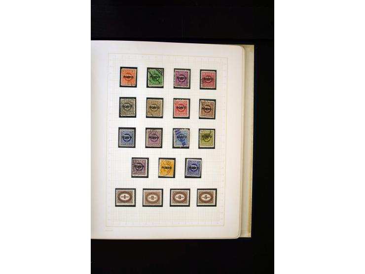1850/1950, postfrische, ungebrauchte und gestempelte Sammlung, teils in beiden Erhaltungen gesammelt, mit u.a. Mi.-Nr. 161-77
