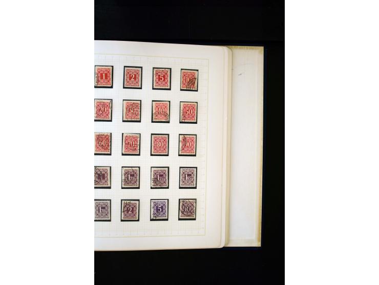 1850/1950, postfrische, ungebrauchte und gestempelte Sammlung, teils in beiden Erhaltungen gesammelt, mit u.a. Mi.-Nr. 161-77