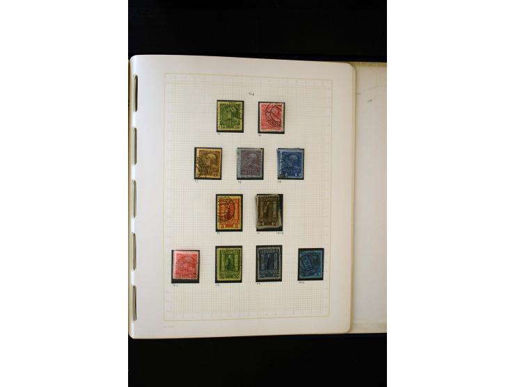 1850/1950, postfrische, ungebrauchte und gestempelte Sammlung, teils in beiden Erhaltungen gesammelt, mit u.a. Mi.-Nr. 161-77