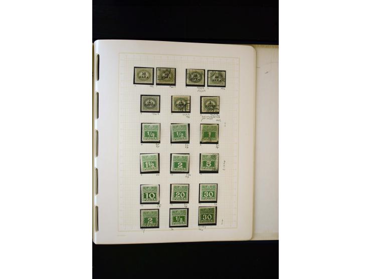 1850/1950, postfrische, ungebrauchte und gestempelte Sammlung, teils in beiden Erhaltungen gesammelt, mit u.a. Mi.-Nr. 161-77