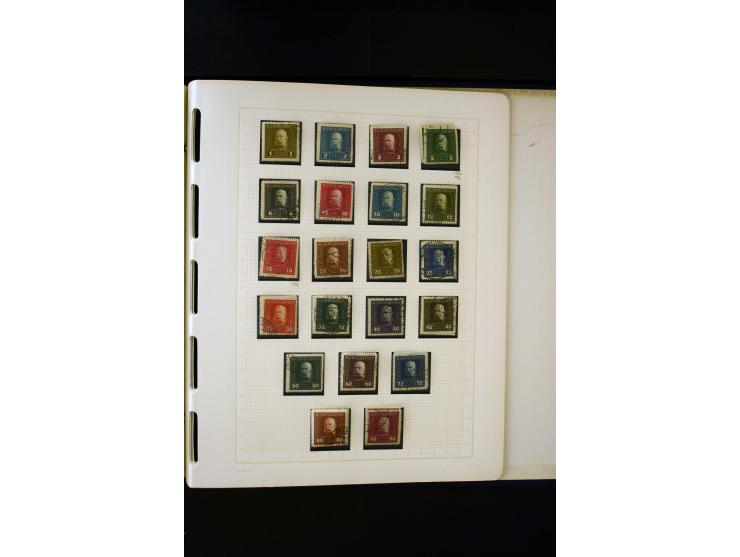 1850/1950, postfrische, ungebrauchte und gestempelte Sammlung, teils in beiden Erhaltungen gesammelt, mit u.a. Mi.-Nr. 161-77