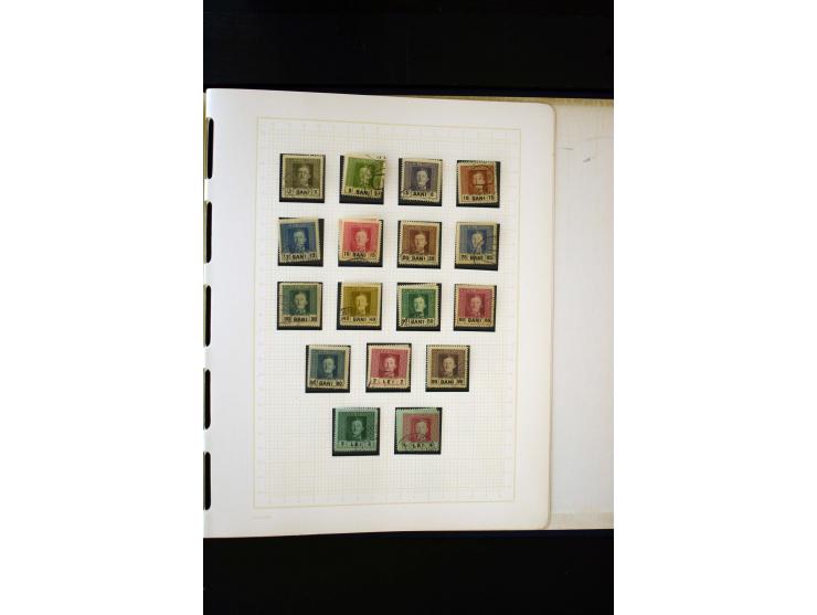 1850/1950, postfrische, ungebrauchte und gestempelte Sammlung, teils in beiden Erhaltungen gesammelt, mit u.a. Mi.-Nr. 161-77