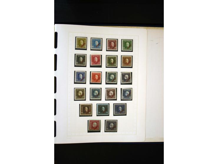 1850/1950, postfrische, ungebrauchte und gestempelte Sammlung, teils in beiden Erhaltungen gesammelt, mit u.a. Mi.-Nr. 161-77