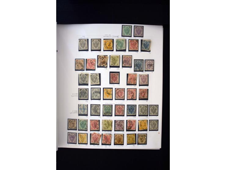 1850/1950, postfrische, ungebrauchte und gestempelte Sammlung, teils in beiden Erhaltungen gesammelt, mit u.a. Mi.-Nr. 161-77