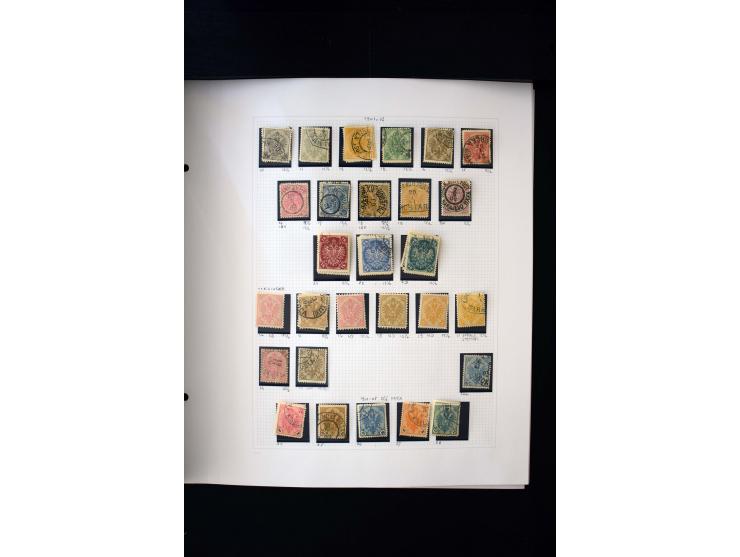 1850/1950, postfrische, ungebrauchte und gestempelte Sammlung, teils in beiden Erhaltungen gesammelt, mit u.a. Mi.-Nr. 161-77