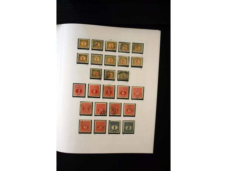 1850/1950, postfrische, ungebrauchte und gestempelte Sammlung, teils in beiden Erhaltungen gesammelt, mit u.a. Mi.-Nr. 161-77