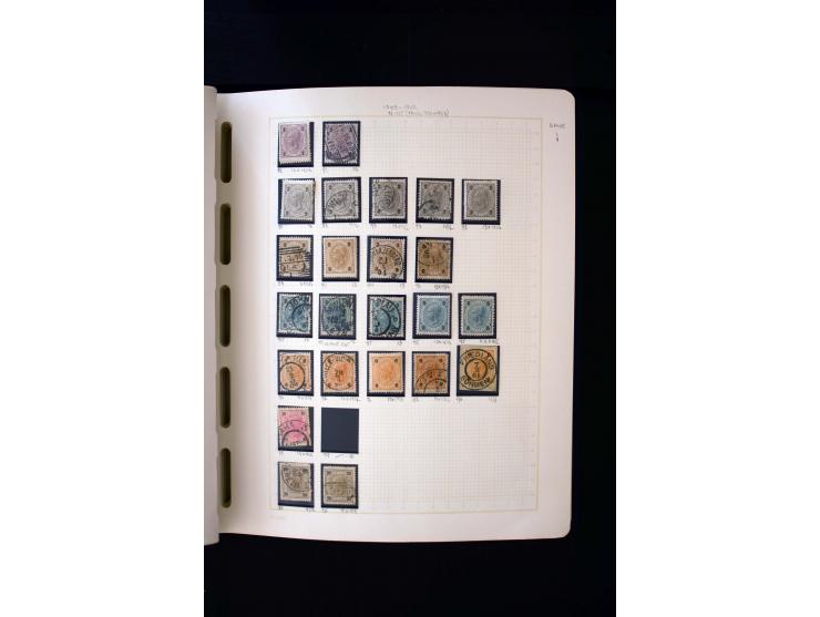 1850/1950, postfrische, ungebrauchte und gestempelte Sammlung, teils in beiden Erhaltungen gesammelt, mit u.a. Mi.-Nr. 161-77