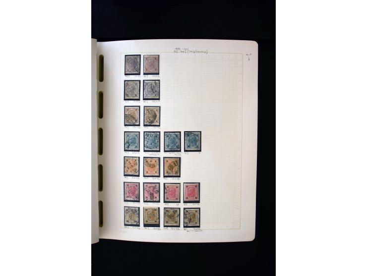 1850/1950, postfrische, ungebrauchte und gestempelte Sammlung, teils in beiden Erhaltungen gesammelt, mit u.a. Mi.-Nr. 161-77