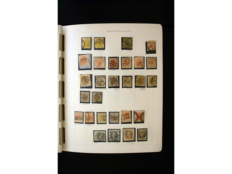 1850/1950, postfrische, ungebrauchte und gestempelte Sammlung, teils in beiden Erhaltungen gesammelt, mit u.a. Mi.-Nr. 161-77