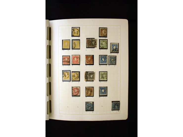 1850/1950, postfrische, ungebrauchte und gestempelte Sammlung, teils in beiden Erhaltungen gesammelt, mit u.a. Mi.-Nr. 161-77