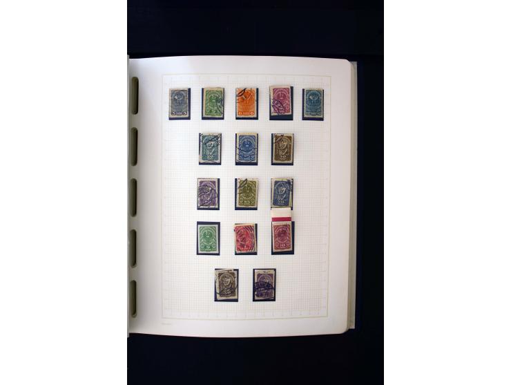1850/1950, postfrische, ungebrauchte und gestempelte Sammlung, teils in beiden Erhaltungen gesammelt, mit u.a. Mi.-Nr. 161-77