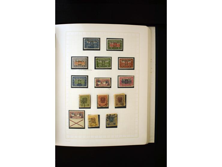 1850/1950, postfrische, ungebrauchte und gestempelte Sammlung, teils in beiden Erhaltungen gesammelt, mit u.a. Mi.-Nr. 161-77