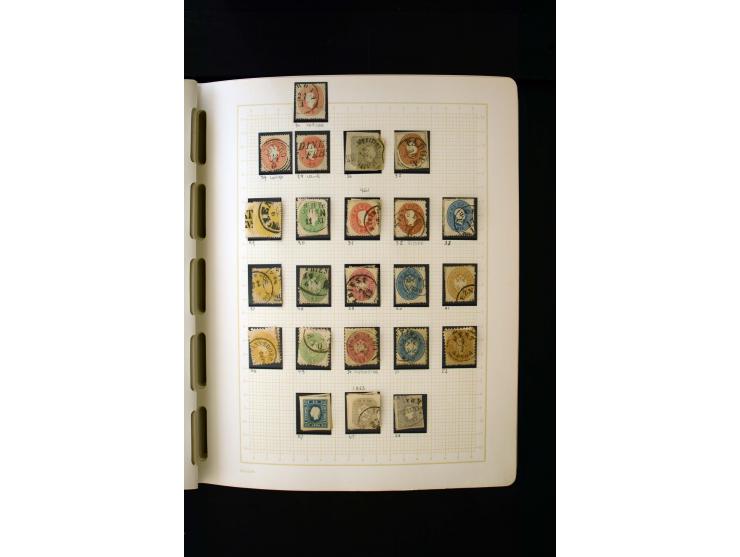 1850/1950, postfrische, ungebrauchte und gestempelte Sammlung, teils in beiden Erhaltungen gesammelt, mit u.a. Mi.-Nr. 161-77