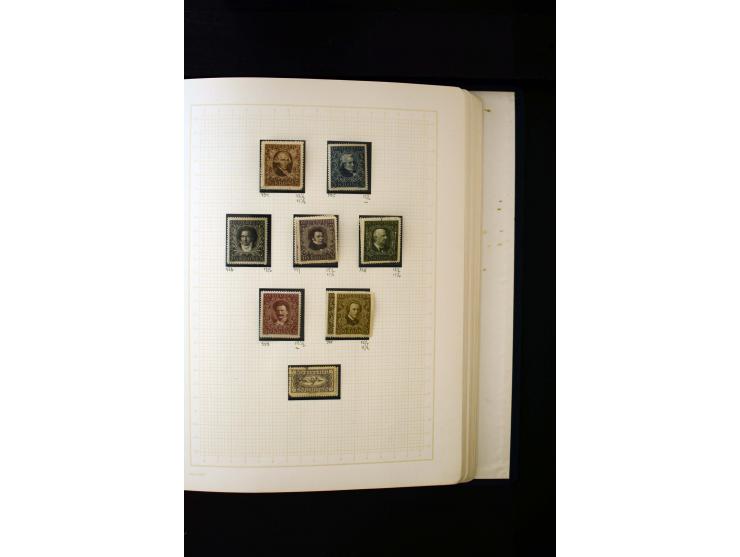1850/1950, postfrische, ungebrauchte und gestempelte Sammlung, teils in beiden Erhaltungen gesammelt, mit u.a. Mi.-Nr. 161-77