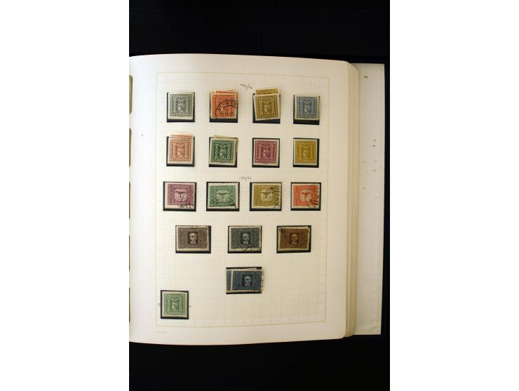 1850/1950, postfrische, ungebrauchte und gestempelte Sammlung, teils in beiden Erhaltungen gesammelt, mit u.a. Mi.-Nr. 161-77