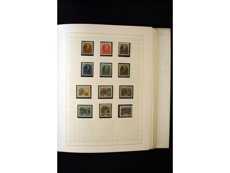 1850/1950, postfrische, ungebrauchte und gestempelte Sammlung, teils in beiden Erhaltungen gesammelt, mit u.a. Mi.-Nr. 161-77