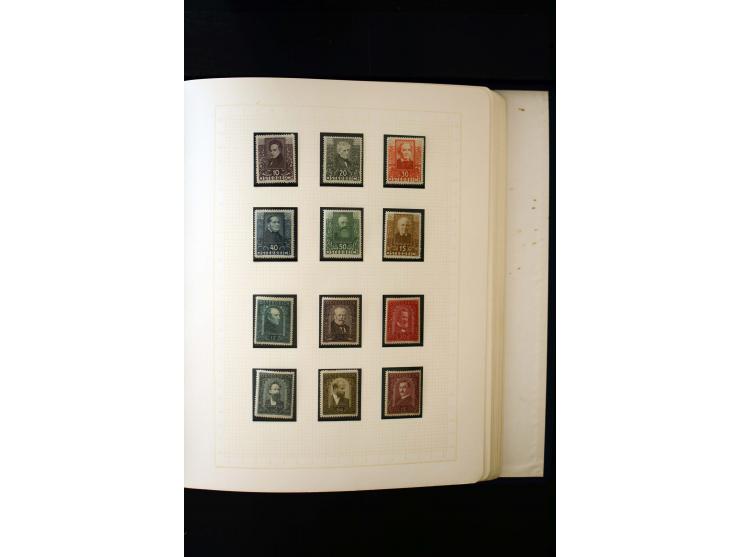 1850/1950, postfrische, ungebrauchte und gestempelte Sammlung, teils in beiden Erhaltungen gesammelt, mit u.a. Mi.-Nr. 161-77