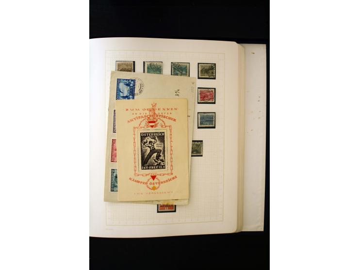 1850/1950, postfrische, ungebrauchte und gestempelte Sammlung, teils in beiden Erhaltungen gesammelt, mit u.a. Mi.-Nr. 161-77