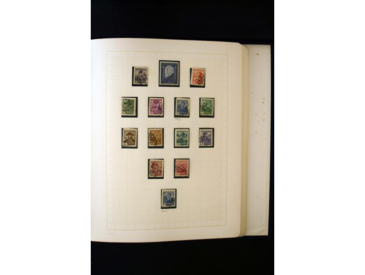 1850/1950, postfrische, ungebrauchte und gestempelte Sammlung, teils in beiden Erhaltungen gesammelt, mit u.a. Mi.-Nr. 161-77
