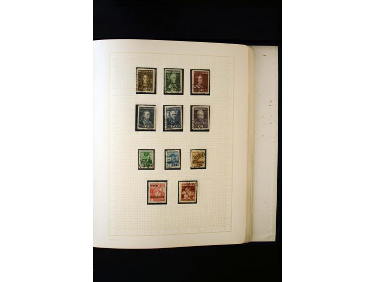 1850/1950, postfrische, ungebrauchte und gestempelte Sammlung, teils in beiden Erhaltungen gesammelt, mit u.a. Mi.-Nr. 161-77