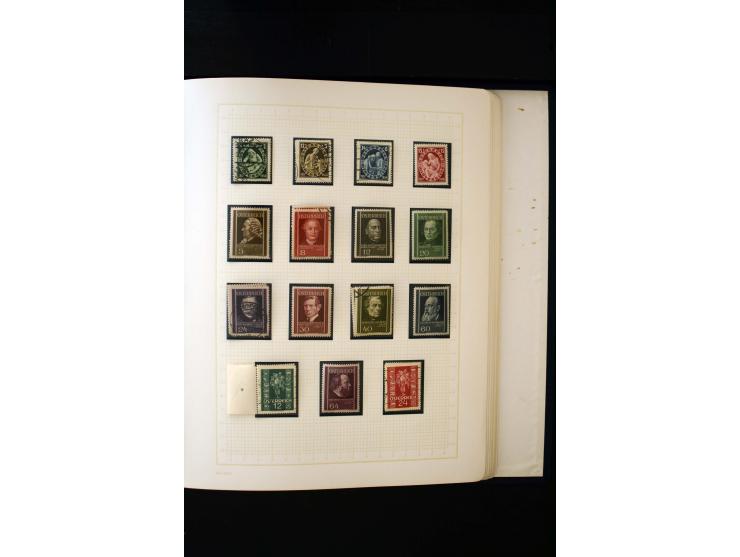 1850/1950, postfrische, ungebrauchte und gestempelte Sammlung, teils in beiden Erhaltungen gesammelt, mit u.a. Mi.-Nr. 161-77