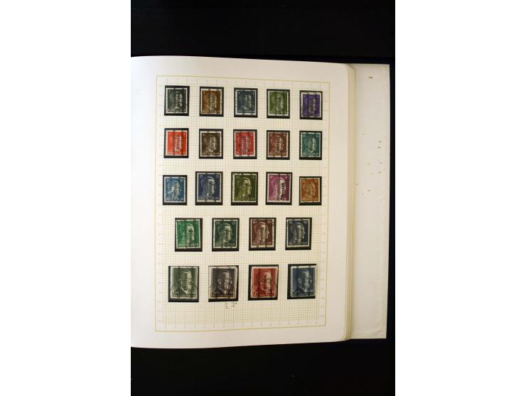 1850/1950, postfrische, ungebrauchte und gestempelte Sammlung, teils in beiden Erhaltungen gesammelt, mit u.a. Mi.-Nr. 161-77